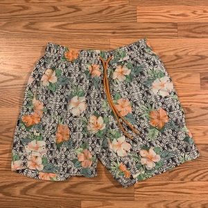 Tommy Bahama Relax Floral Swim Trucks Shorts